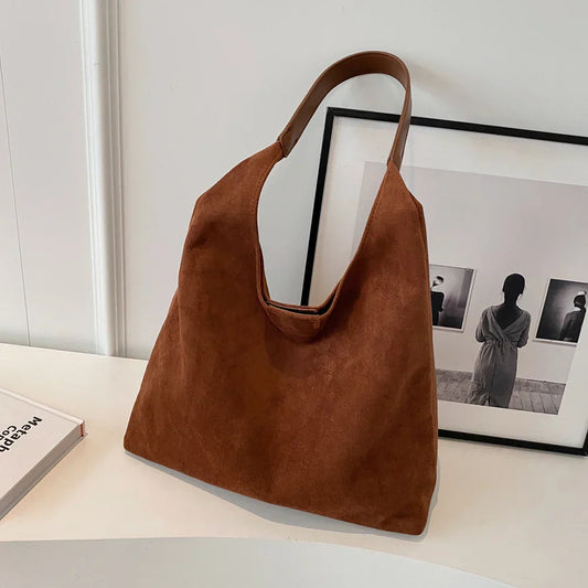 Jade | Suede Tote Bag (höstförsäljning)