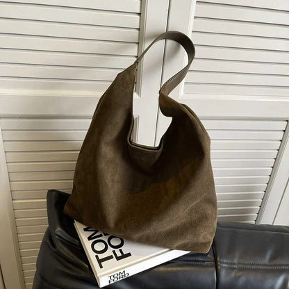 Jade | Suede Tote Bag (höstförsäljning)